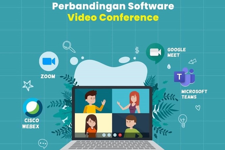 Perbandingan Software Video Conference 4 perbandingan software video conference feature