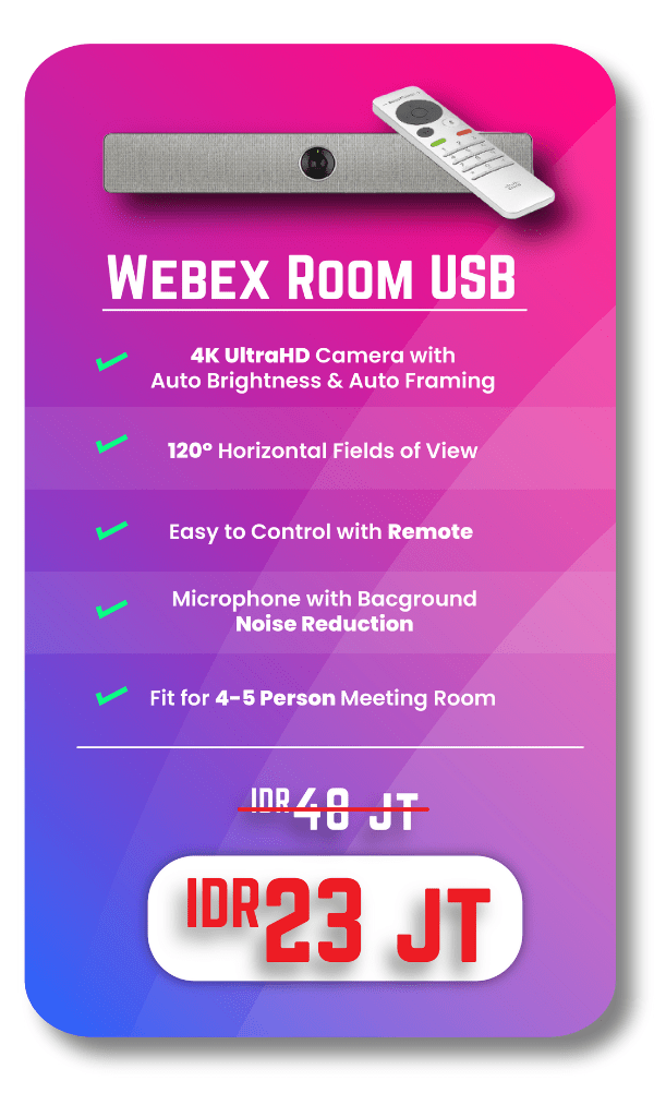 Promo Webex Room USB