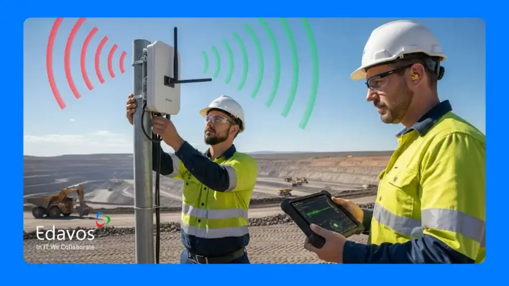 Koneksi wifi untuk pertambangan modern