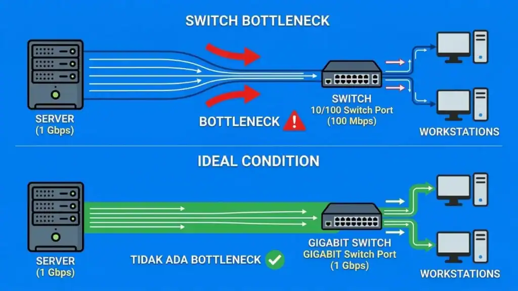 Bottleneck Switch